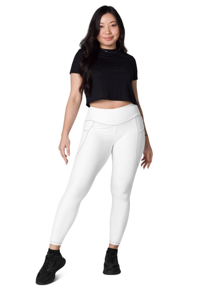 All-Over Print Recycled Leggings with Pockets main 3