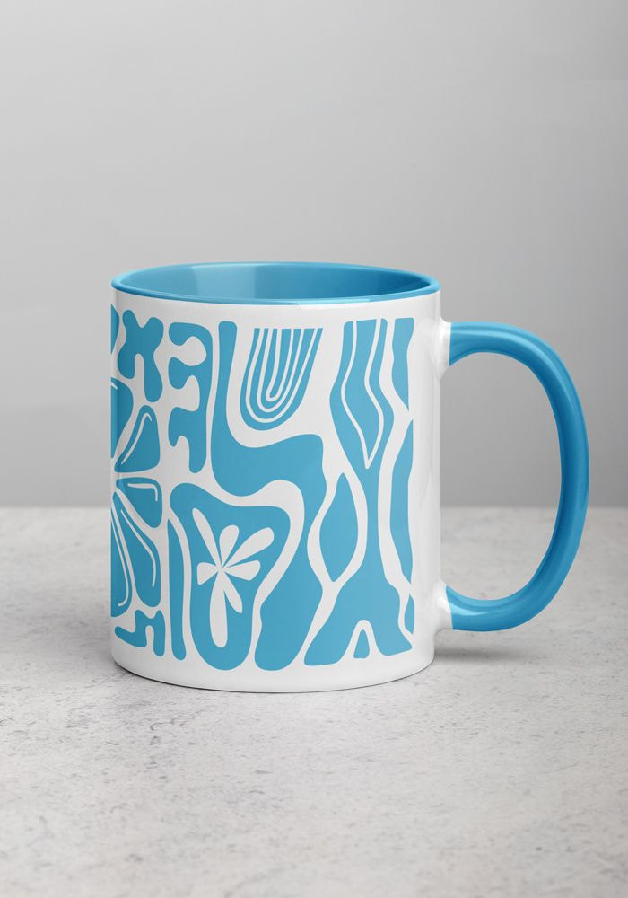 Creative Mug - Ceramic - White - Yellow - 5 Colors Available