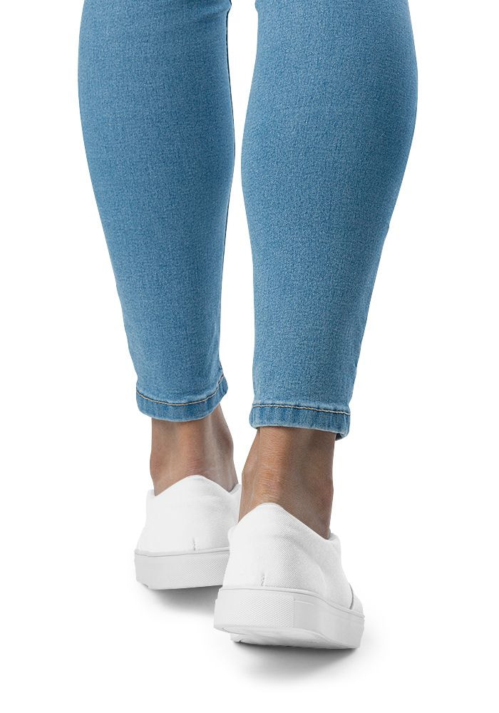 Womens canvas outlet slip on