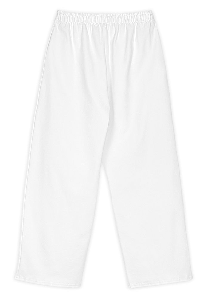 All-Over Print Unisex Cotton Wide-Leg Pants main 4