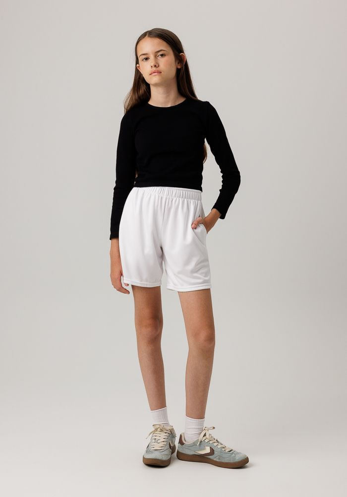 All-Over Print Youth Recycled Mesh Shorts main 3