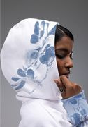 All-Over Print Oversized Cotton Hoodie thumbnail 3