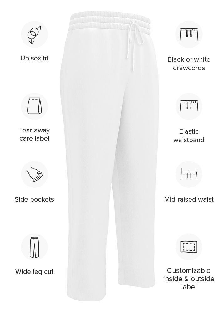All Over Print Unisex Wide Leg Joggers Printful