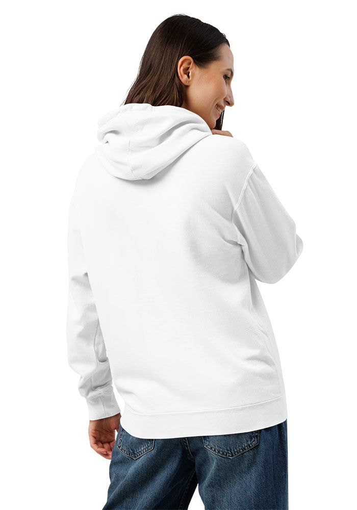 Unisex Garment-Dyed Lightweight Fleece Hooded Sweatshirt I Comfort Colors 1467 main 4