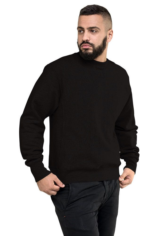 Champion Reverse Weave Crewneck Sweatshirt Black S