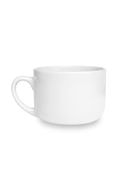 White Ceramic Latte Mug, 25oz thumbnail 4