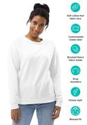 All-Over Print Recycled Unisex Sweatshirt thumbnail 3