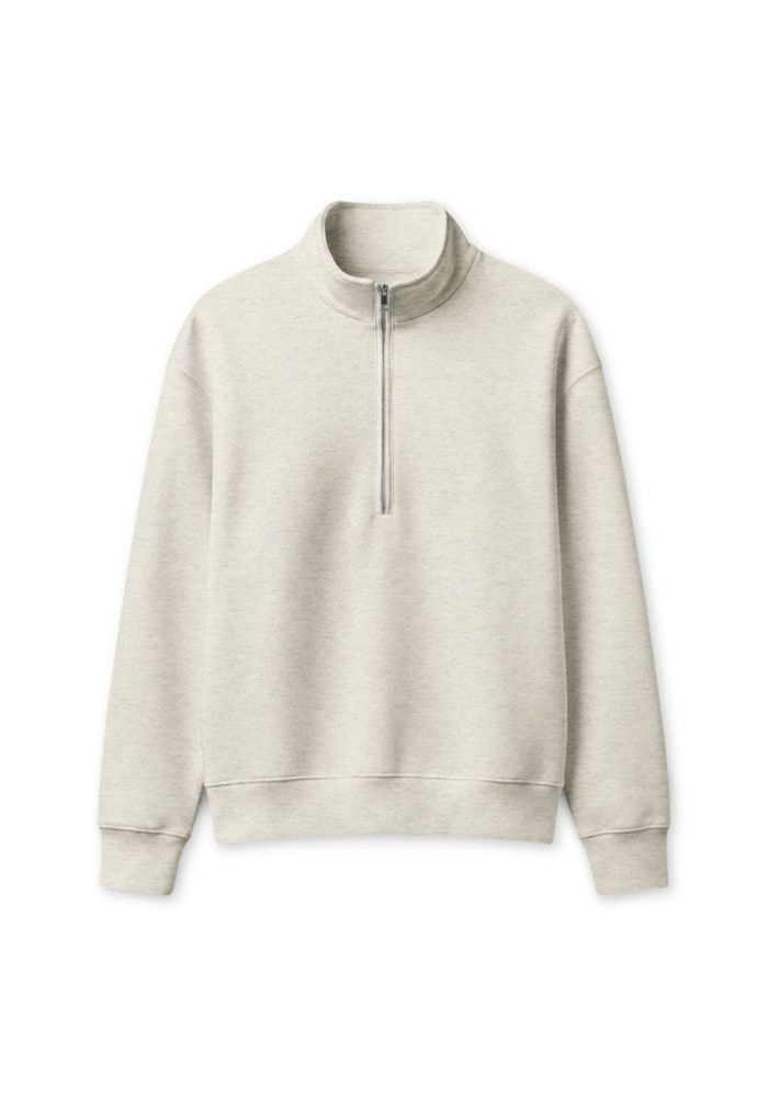 Unisex Heavyweight Half Zip Pullover | Bella+Canvas 4740 main 6