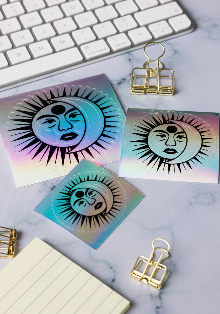 Holographic stickers