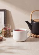 White Ceramic Latte Mug, 25oz thumbnail 3