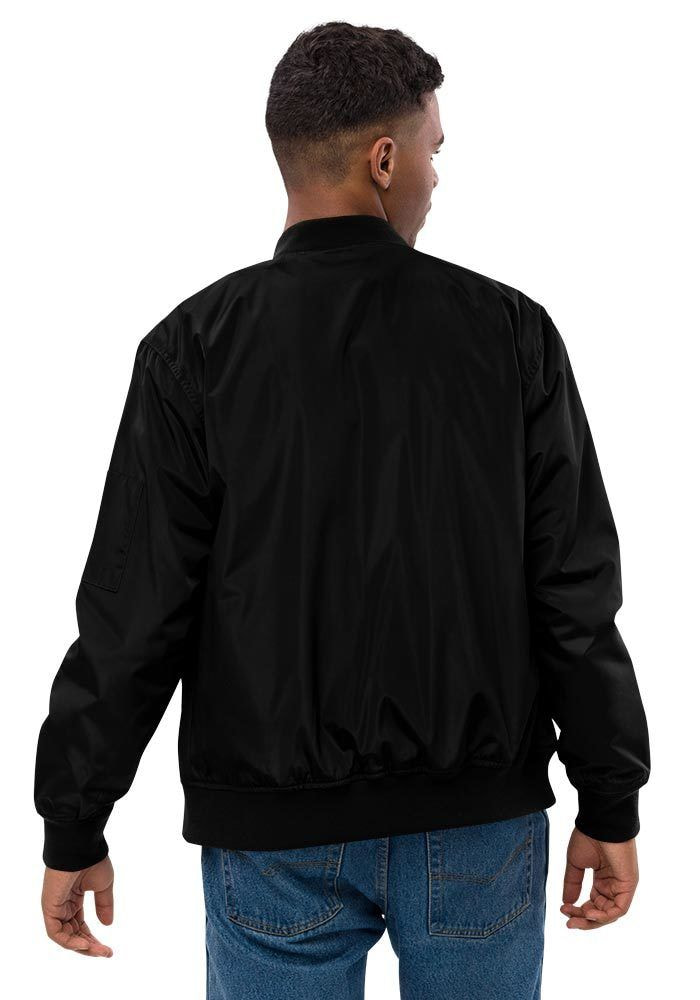 Bomber jacket outlet back