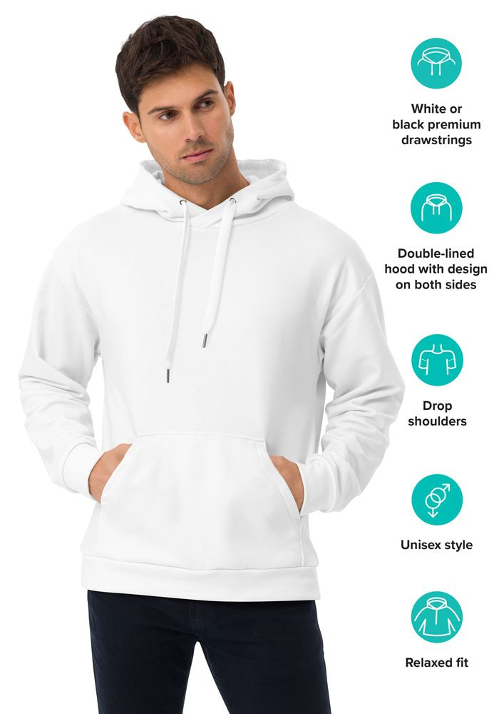 M&O Unisex Pullover Hoody - 3320 - M & O - Printed Shirts