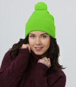 Golficers ポンポン付きニット帽 グリーン powered-by-goro-nakatsugawamin