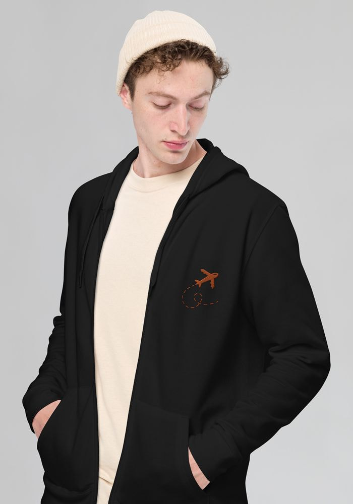 Unisex Basic Zip Hoodie SOL S 01714 Printful