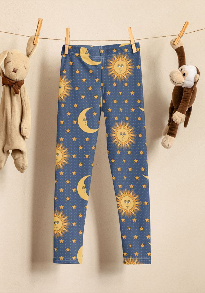 7-8 Years Baby and Children's Leggings, Variety of Prints (Ready