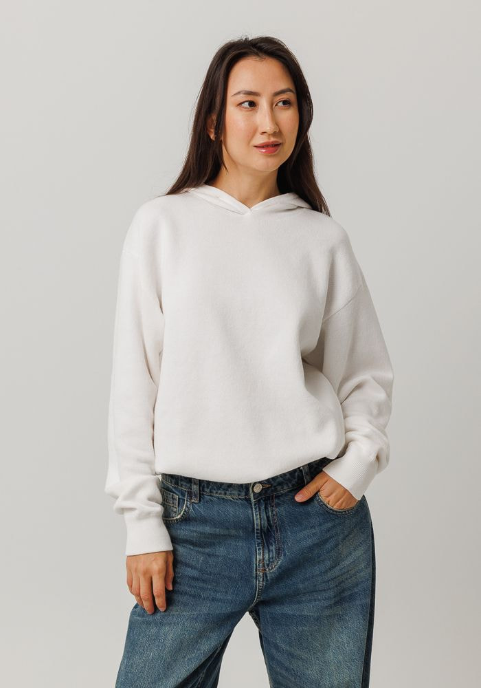 Unisex Knitted Hoodie main 2