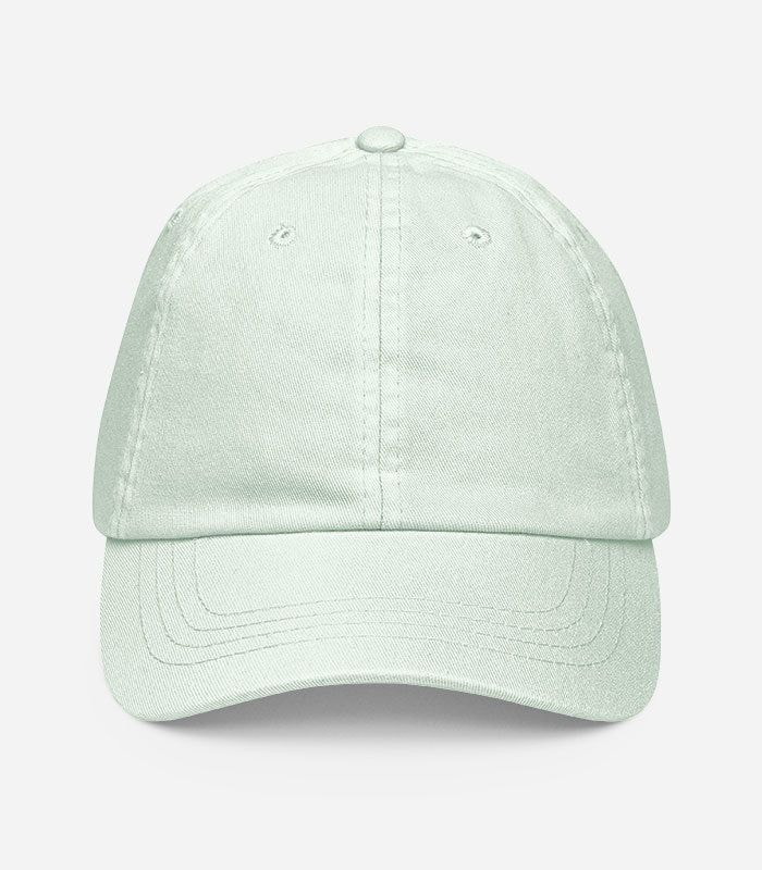 Beechfield Low Profile 6 Panel Dad Cap B653 Pastel Mint One Size Colou