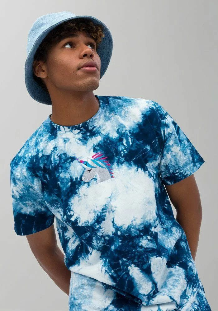Unisex Oversized Tie-Dye T-Shirt | Shaka Wear SHHTDS main 4