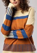 Women's Straight Bottom Knitted Sweater thumbnail 1
