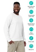 All-Over Print Recycled Unisex Sweatshirt thumbnail 3