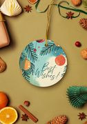 Ceramic Ornaments, 2-Side Print thumbnail 1