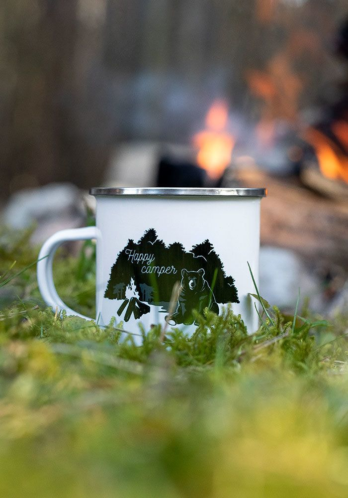 12 oz Tall Version Campfire Coffee Mug