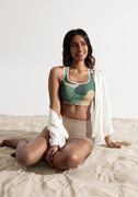 All-Over Print Padded Sports Bra thumbnail 1