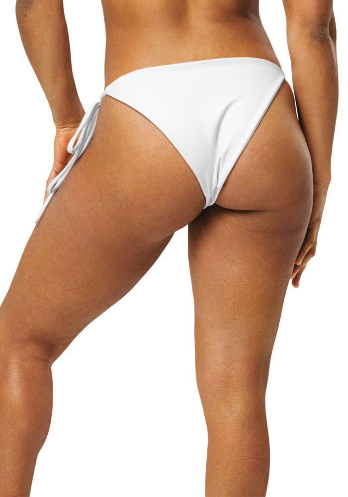 All-Over Print Recycled String Bikini Bottom main 5