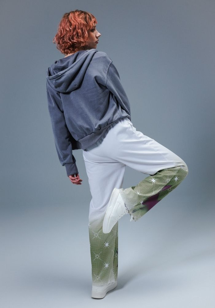 All-Over Print Unisex Cotton Wide-Leg Pants main 2