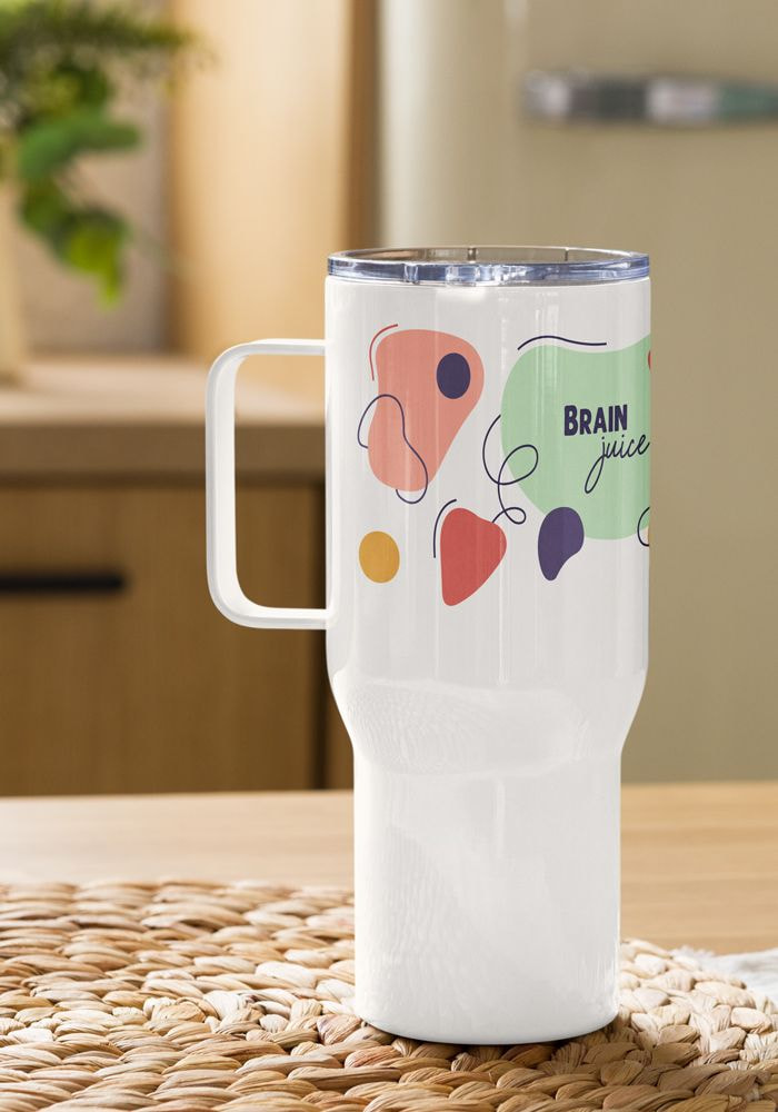 Travel Mug with a Handle