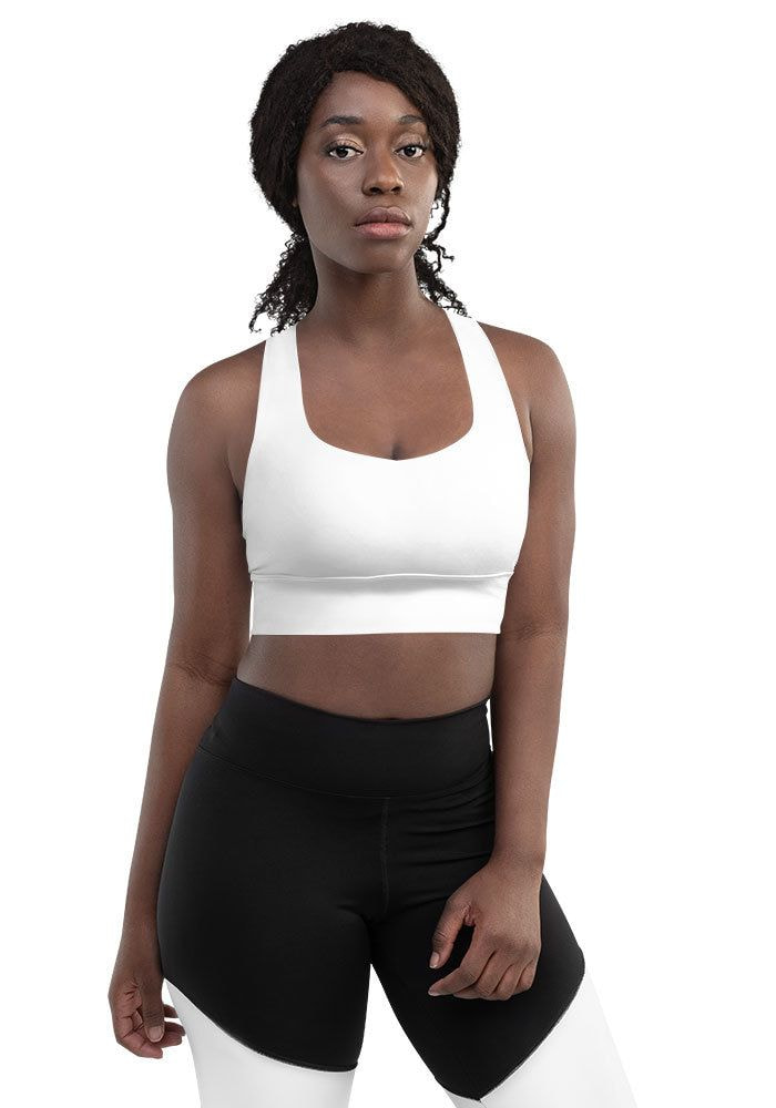 Eashery Longline Sports Bras for Women Women's Plus Size Signature