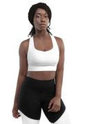 All-Over Print Recycled Longline Sports Bra thumbnail 3