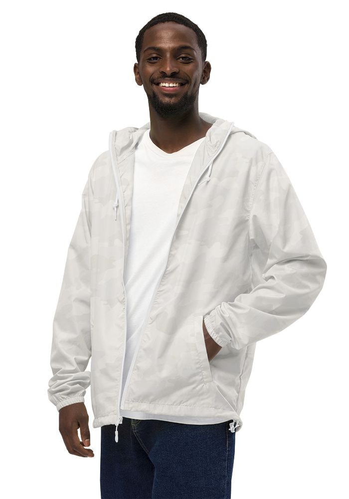 zip windbreaker jacket