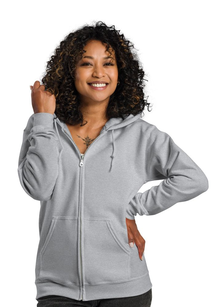 Gildan women's hot sale zip hoodie