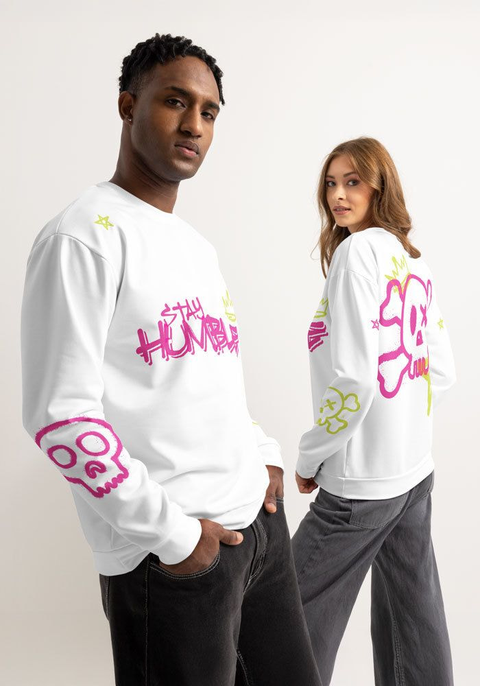 All-Over Print Unisex Cotton Sweatshirt
