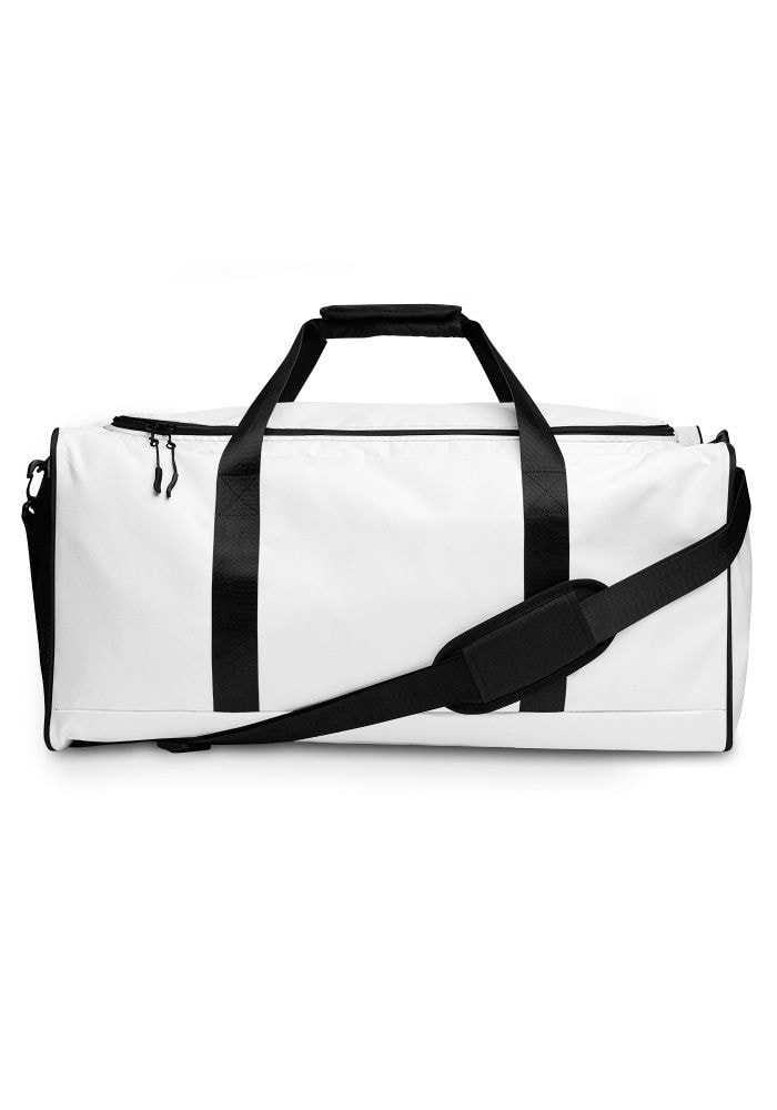 Duffle bag online white