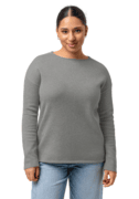 Women's Straight Bottom Knitted Sweater thumbnail 2