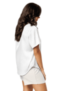 All-Over Print Women's Short Sleeve Pajama Top thumbnail 2