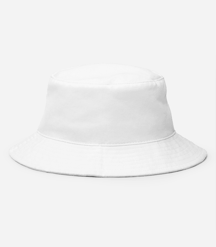 White Plain Bucket Hat, Accessories