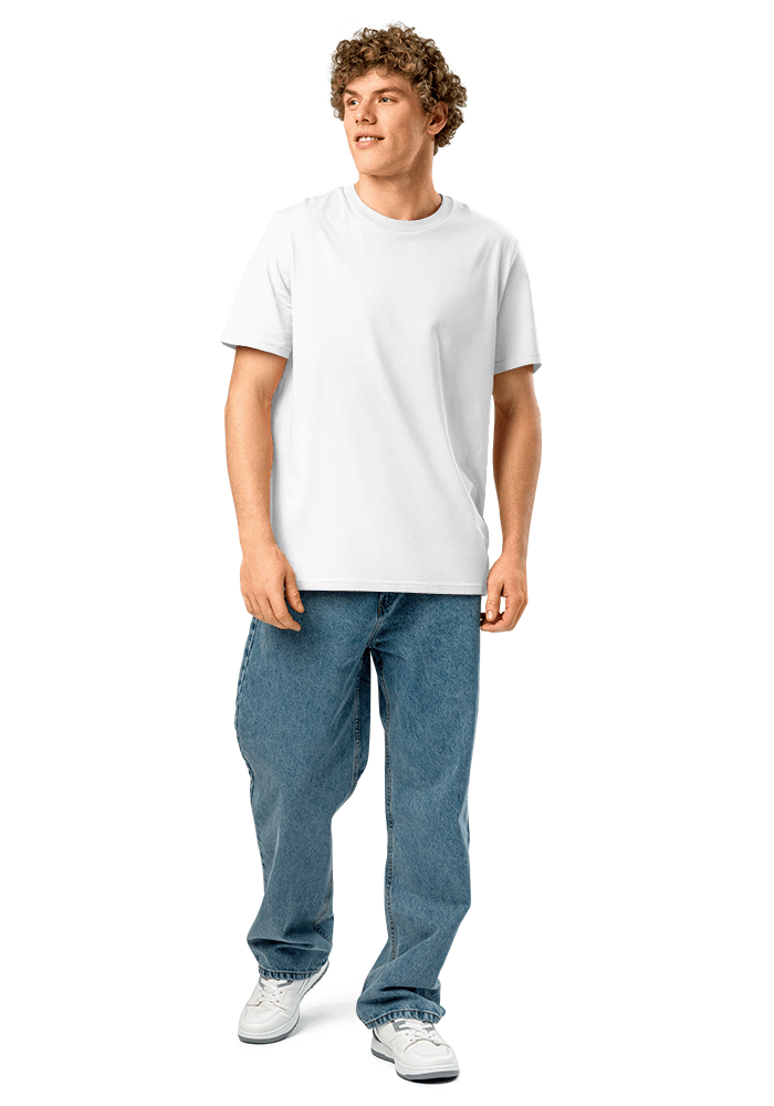 Unisex Organic Ribbed Neck Creator 2.0 T-Shirt | Stanley/Stella SATU001 main 2