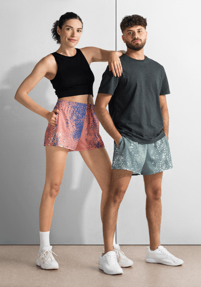 All-Over Print Unisex Athletic Shorts | Printful