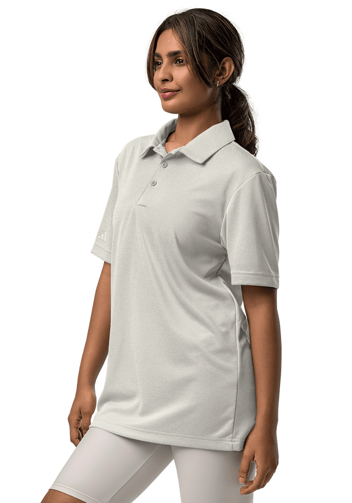 Unisex Adidas Space-Dyed Polo Shirt | A591 main 3