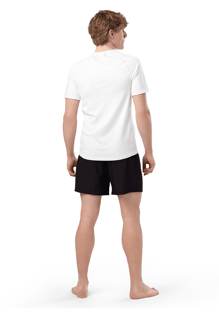 All-Over Print Men's Recycled Short Sleeve Rash Guard main 3