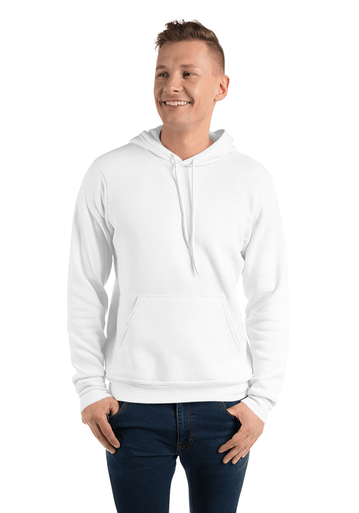 bella canvas fleece hoodie