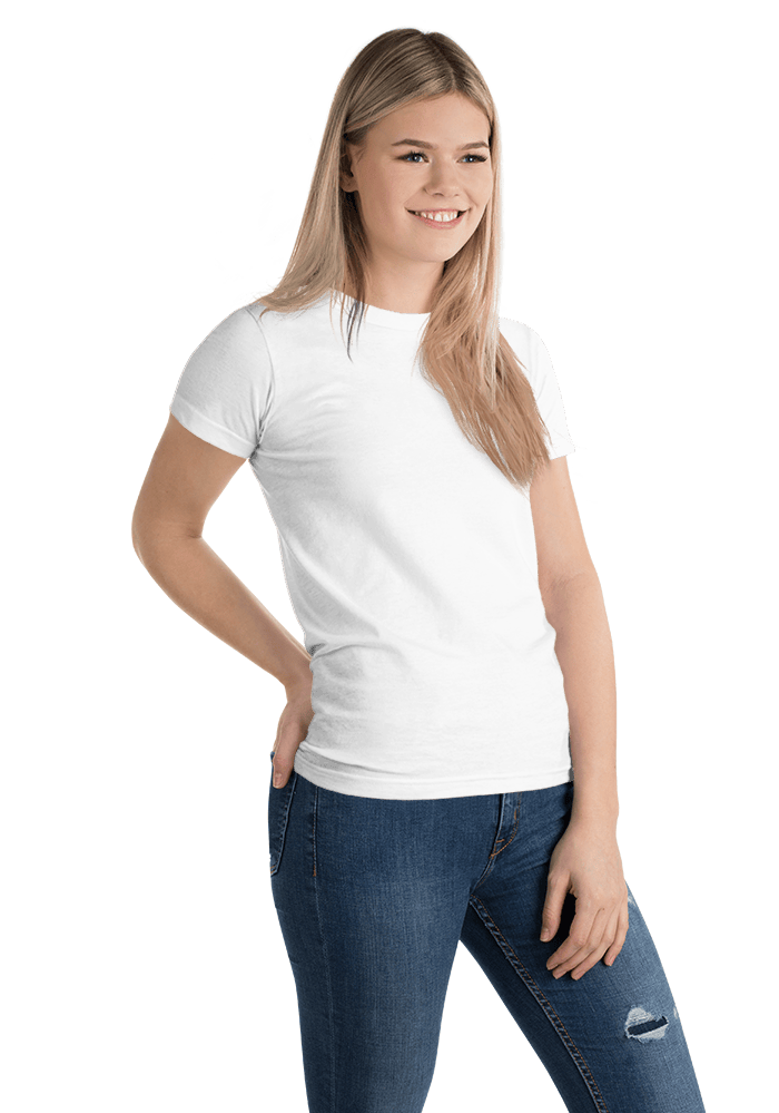 camisetas ajustadas mujer