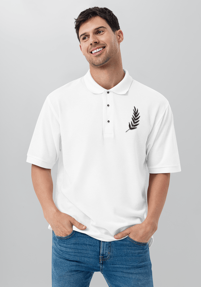 Embroidered Cotton Pique Polo - Ready-to-Wear