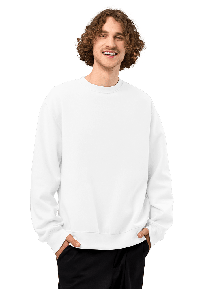 Unisex Oversized Heavyweight Sweatshirt | Bella + Canvas 4711 main 2