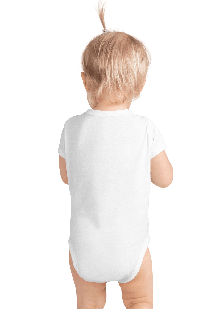 Baby Short Sleeve Bodysuit | Rabbit Skins 4400 main 3