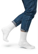 Embroidered Crew Socks | SOCCO SC200 thumbnail 3