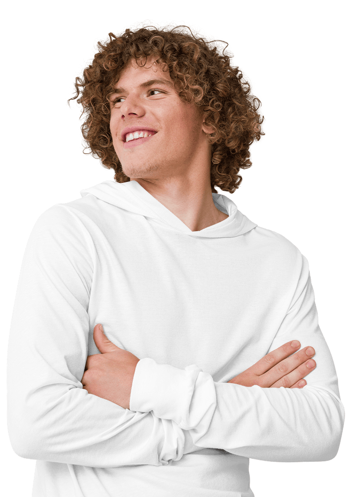 Unisex Hooded Long Sleeve Tee | Bella Canvas 3512 main 2